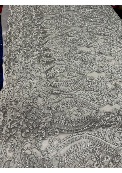 Taşlı Boncuklu Güpür Dantel Kumaş modelleri