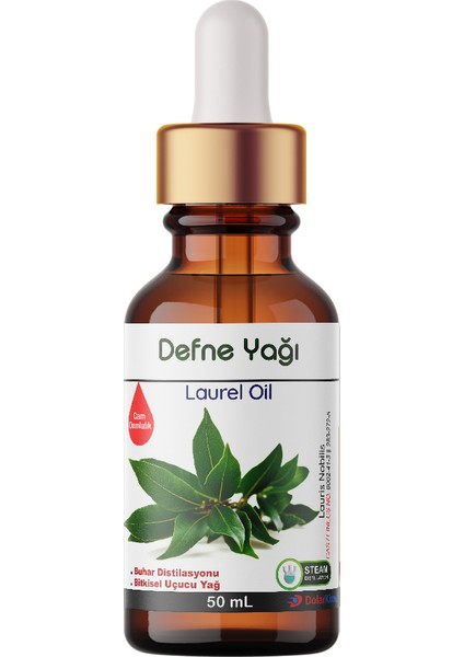 Defne Yaprağı Yağı - 50 ml (Uçucu Yağ,buhardanlık Esansı,oda Kokusu)