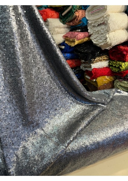 3 mm Pullu Payet Kumaş