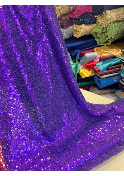 3 mm Pullu Payet Kumaş