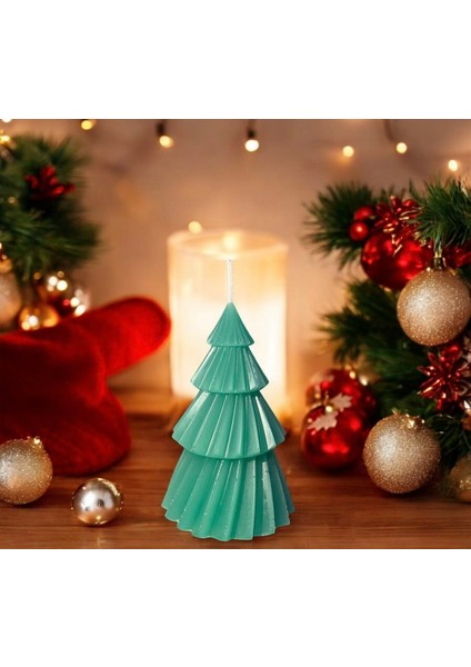 Noel Mumu Yılbaşı Dekor Mum Seti modelleri