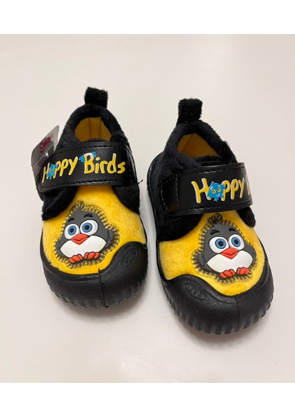 Erkek Bebek Kışlık Hafif ,yumuşak ve Kaymaz Taban Panduf Ev Kreş Ayakkabısı