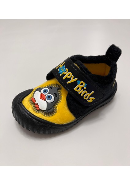 Erkek Bebek Kışlık Hafif ,yumuşak ve Kaymaz Taban Panduf Ev Kreş Ayakkabısı fırsatları