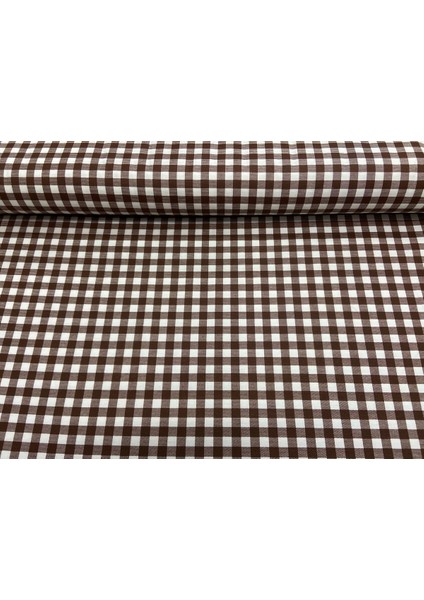 Desenli Duck Keten Kumaş