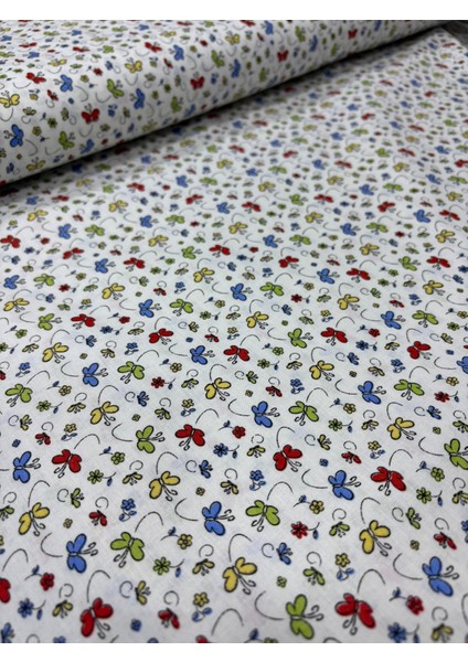 %100 Pamuk Poplin Kumaş – 170 cm En – Çiçek Desenli modelleri