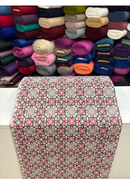 Masa Örtülük Sofralık Dertsiz Raşel Kumaş (1 Metre Için)