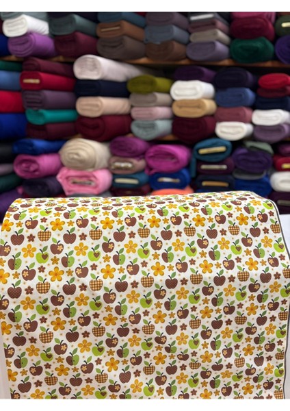 Masa Örtülük Sofralık Dertsiz Raşel Kumaş (1 Metre Için)