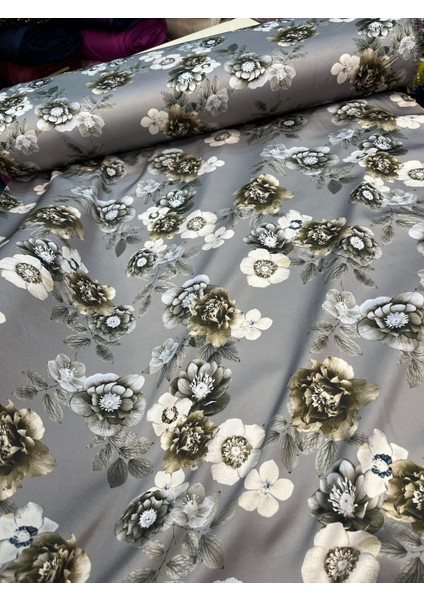 Desenli Kobe Saten Kumaş fiyatları