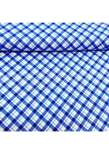 Desenli Duck Keten Kumaş