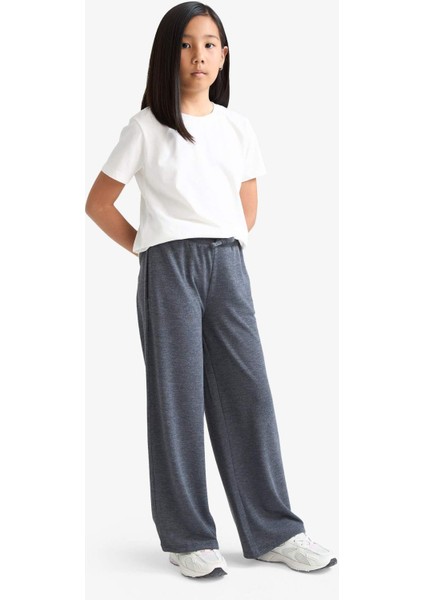Kız Çocuk Wide Leg Geniş Paça Pantolon E8294A825AU