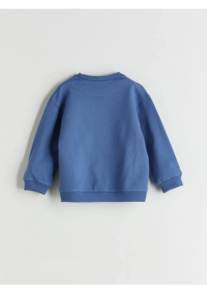 Baby Çok Renkli Bisiklet Yaka 2 Iplik 3'lü Erkek Bebek Sweatshirt modelleri