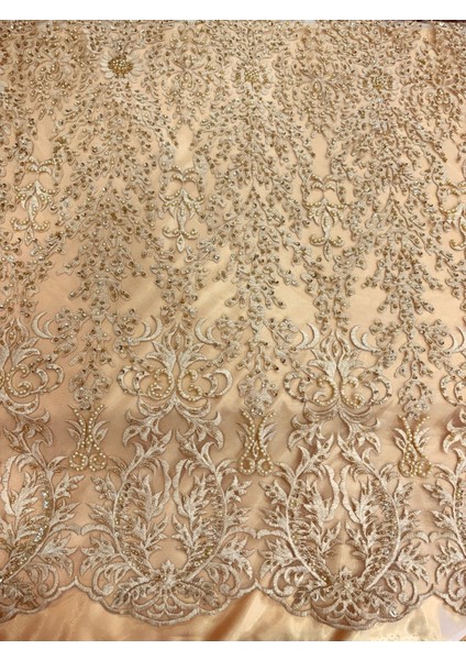 Taşlı Boncuklu Güpür Dantel Kumaş indirimleri