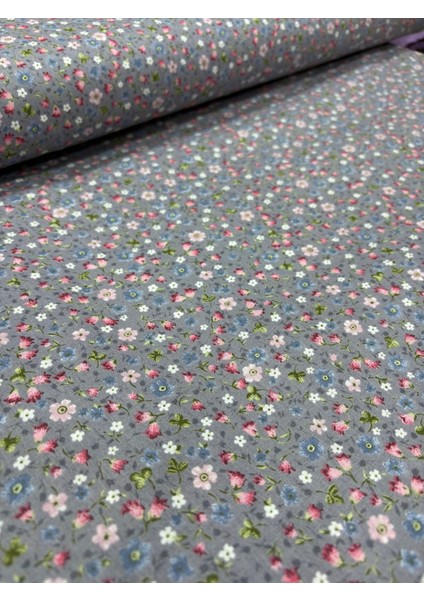 %100 Pamuk Poplin Kumaş – 170 cm En – Çiçek Desenli modelleri