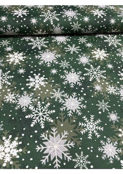 Yılbaşı Desen Duck Keten Kumaş fiyatları