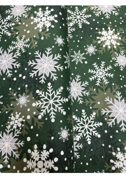 Yılbaşı Desen Duck Keten Kumaş fırsatları