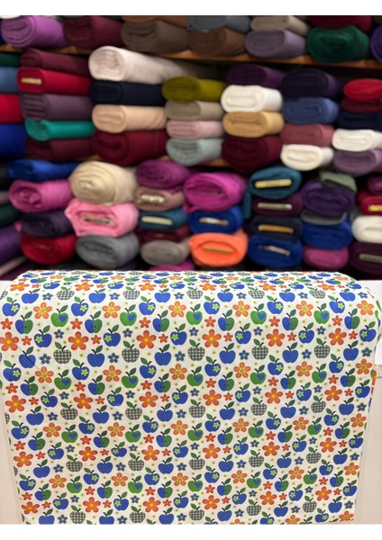 Masa Örtülük Sofralık Dertsiz Raşel Kumaş (1 Metre Için)