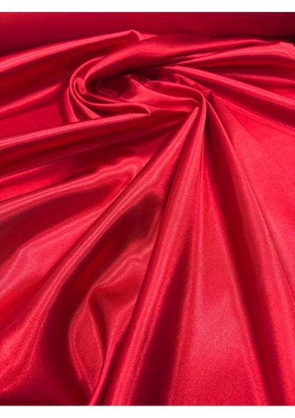 Kırmızı Saten Kumaş