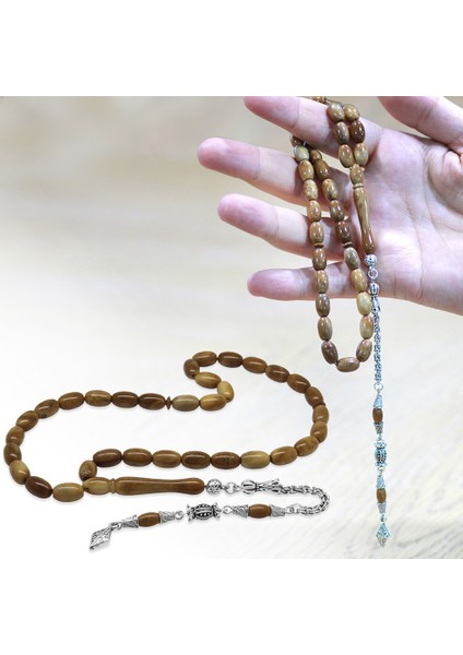 Kararmaz Metal Arnavut Zincir Püsküllü Kapsül Kesim Exclusive Renk Cilalı Kuka Tesbih fiyatları