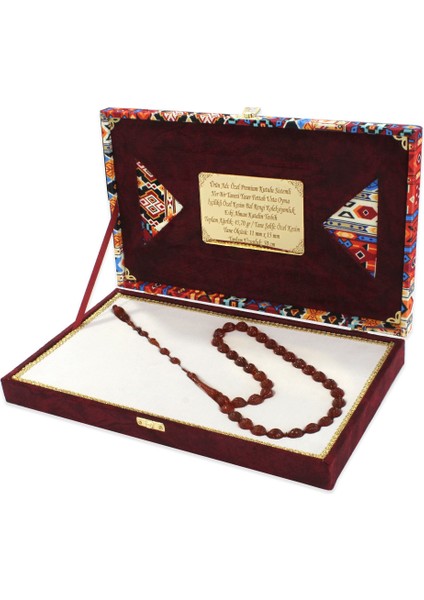 Premium Kutulu Sistemli Her Tanesi Yaser Fettah Usta Eseri Koleksiyonluk Eski Alman Katalin Tesbih modelleri