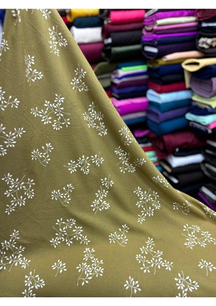 Desenli Şilebezi %100 Pamuk Kumaş