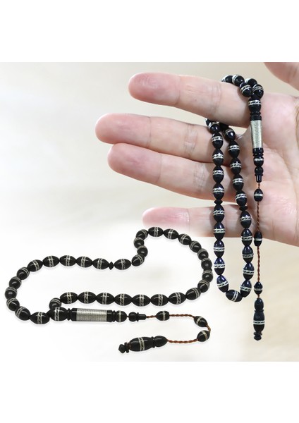 Sistemli Çift Sıra Sarmal Metal Işlemeli Arpa Kesim Kuka Tesbih fiyatları