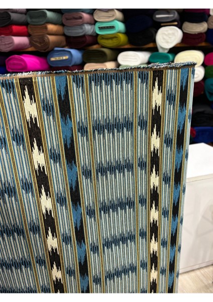 Goblen Kumaş Kilim Desenli