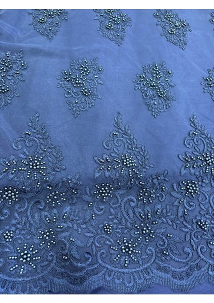 Taşlı Boncuklu Güpür Dantel Kumaş fiyatları