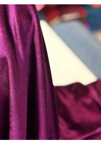 Ipek Kadife Mürdüm Rengi