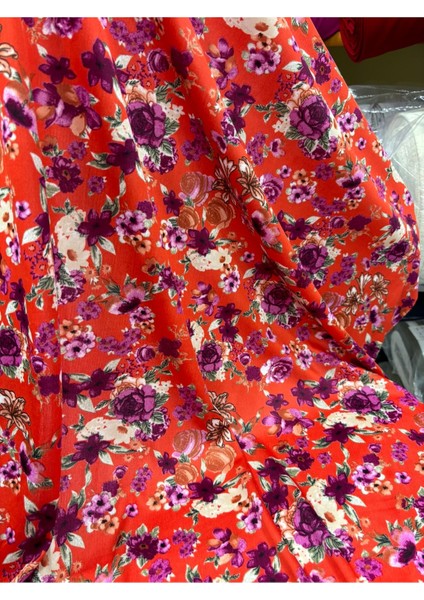 Tek En Desenli Jarse Kumaş