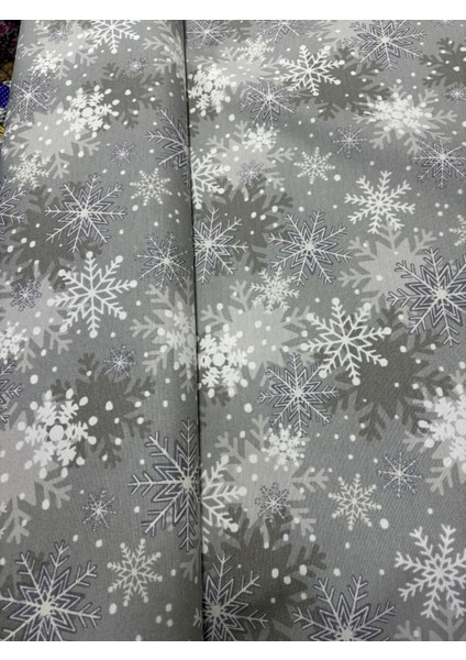 Yılbaşı Desen Duck Keten Kumaş modelleri