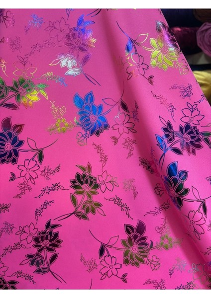 Multi Clour Likralı Yaldızlı Kumaş fiyatları