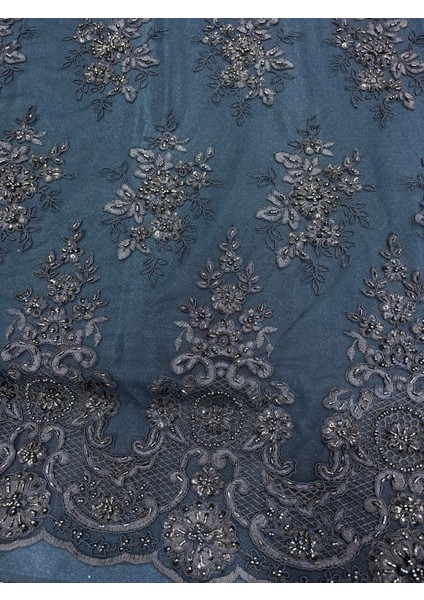 Taşlı Boncuklu Güpür Dantel Kumaş fiyatları