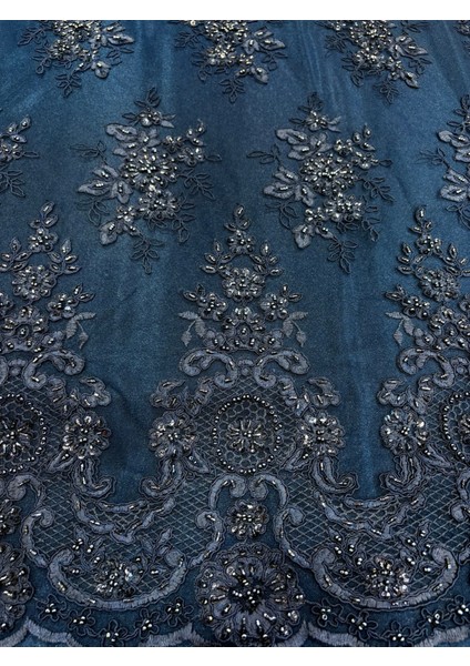 Taşlı Boncuklu Güpür Dantel Kumaş modelleri