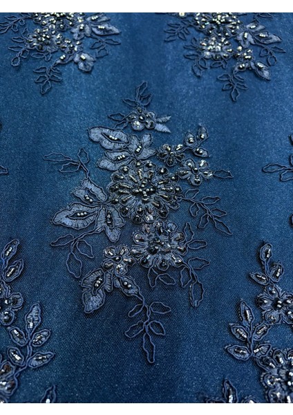 Taşlı Boncuklu Güpür Dantel Kumaş indirimleri