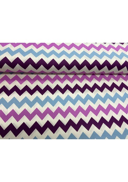 Desenli Duck Keten Kumaş