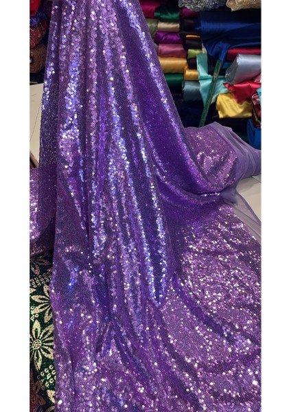 3 mm Pullu Payet Kumaş