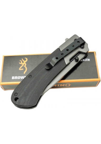 Browning Metal Polimer Saplı Isme Özel Yazılı 9CR18MOV Kalite Paslanmaz Çelik Avcı ve Kamp Bıçağı indirimleri