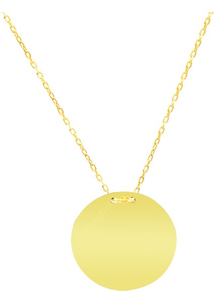 Klasik Model Altın Renk Isme Özel Yazılı 925 Ayar Gümüş Kadın Kolye fiyatları