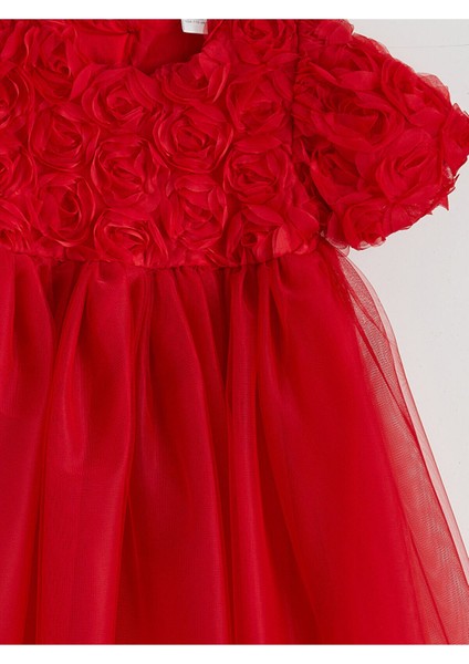 Lcw Yeni Sezon Peak Yeni Sezon Bisiklet Yaka Kız Çocuk Abiye Elbise modelleri