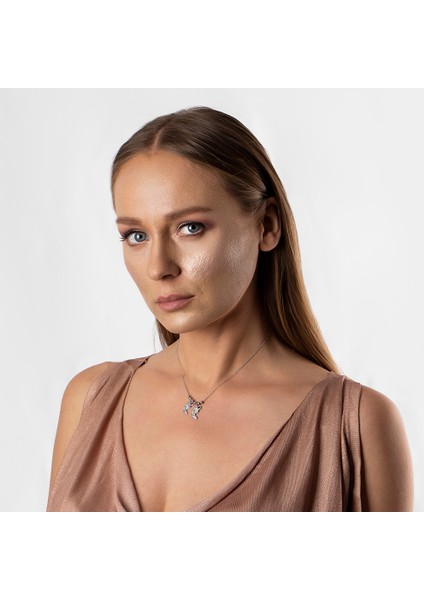 Zirkon Taşlı Isme Özel Yazılı 925 Ayar Gümüş Bebek Ayak Izi Kolye fırsatları