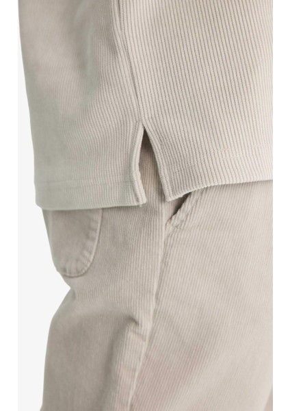 Regular Fit Polo Yaka Sweatshirt F3317AX25WN