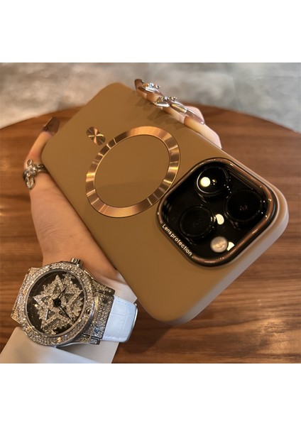 Iphone 14 Promax Uyumlu Lens Koruma Hediyeli Mat Magsafe Özellikli Kılıf
