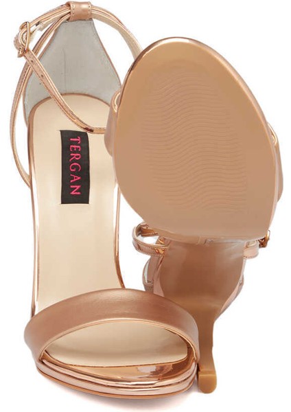 Pembe Vegan Kadın Abiye Ayakkabı - K24Y1AY67402-N6N