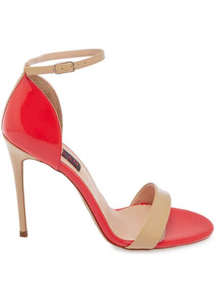 Bej Vegan Kadın Abiye Ayakkabı - K24Y1AY67398-D67