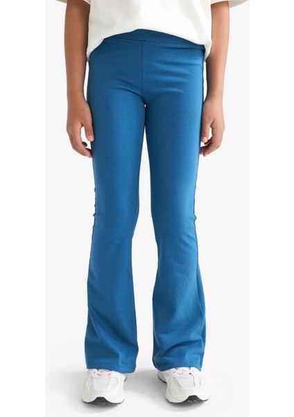 Kız Çocuk Flare Fit Fitilli Kaşkorse Pantolon E8301A825AU