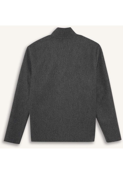 Regular Fit Yarım Fermuarlı Sweatshirt E9626AX25AU