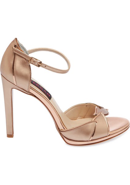 Pembe Vegan Kadın Abiye Ayakkabı - K24Y1AY67396-N6N