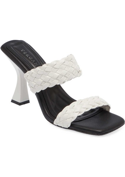 Beyaz Vegan Kadın Terlik - K24Y1TR67428-Q3Y indirimleri