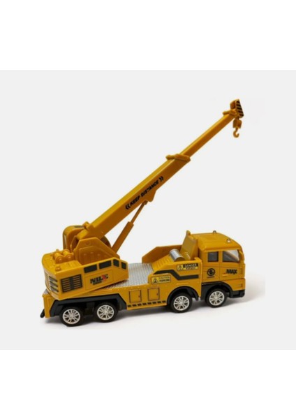 Berattoys 2'li Iş Makinaları 17 cm Oyuncak Kamyon Iş Araçları Ekskavatör Taşıyıcı Tır modelleri