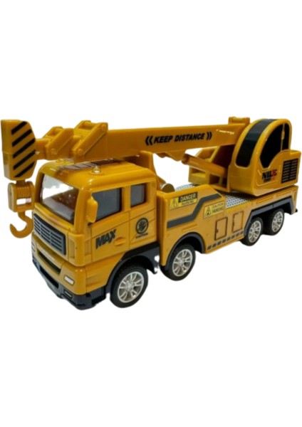 Berattoys 2'li Iş Makinaları 17 cm Oyuncak Kamyon Iş Araçları Ekskavatör Taşıyıcı Tır fırsatları